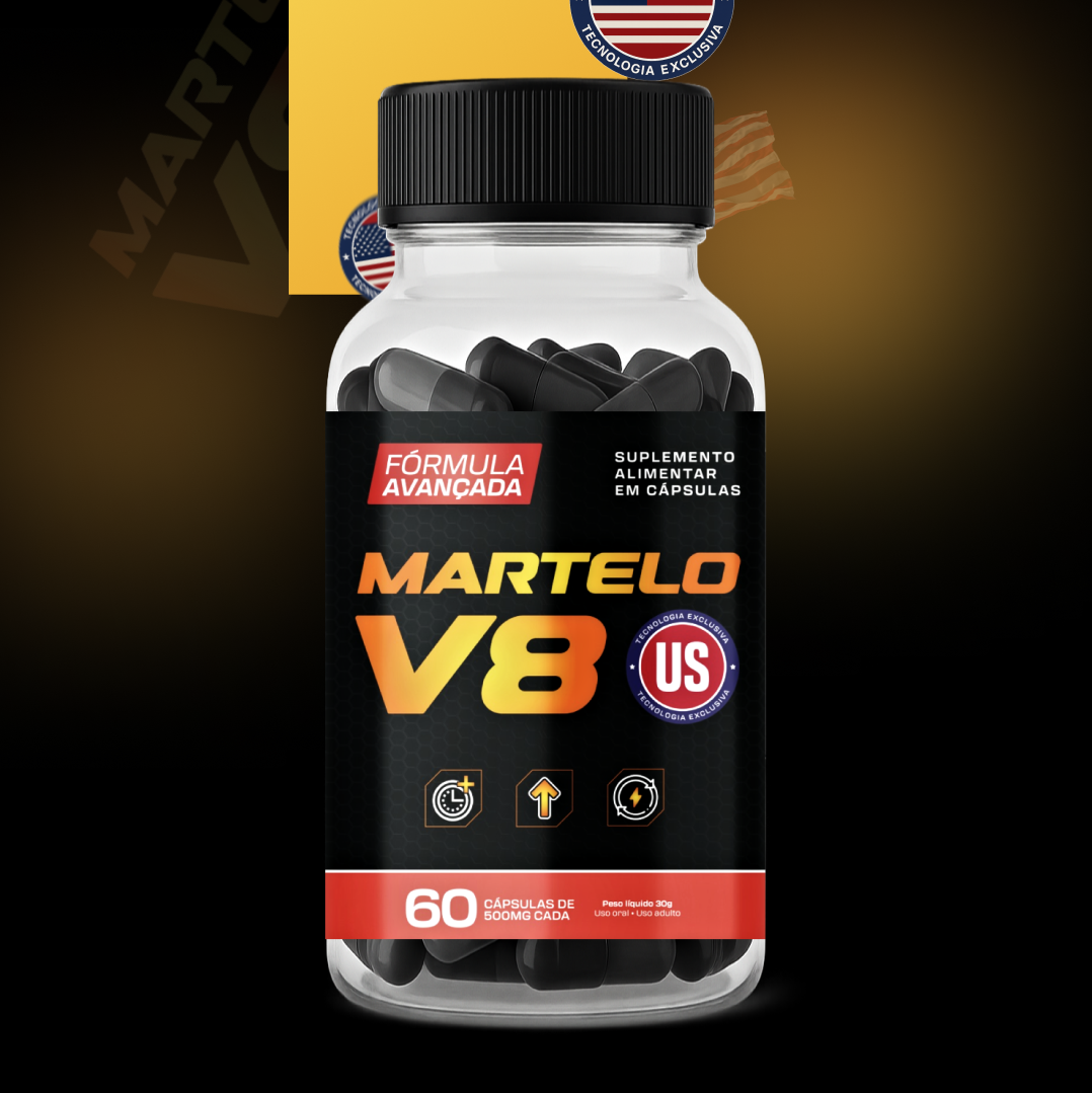 Martelo V8 - Suplemento Premium
